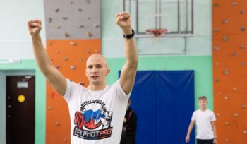 «Урок с чемпионом» состоялся в Первом Московском кадетском корпусе