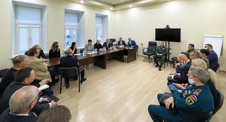 Руководство Московского центра «Патриот.Спорт» встретилось с представителями вузов - партнеров кадетского движения