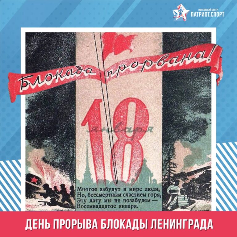 День прорыва блокады Ленинграда