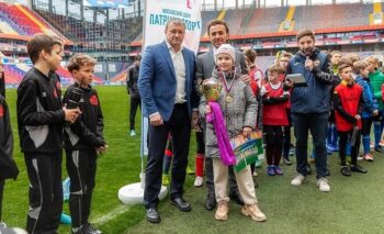 В Москве прошел футбольный праздник для школьников