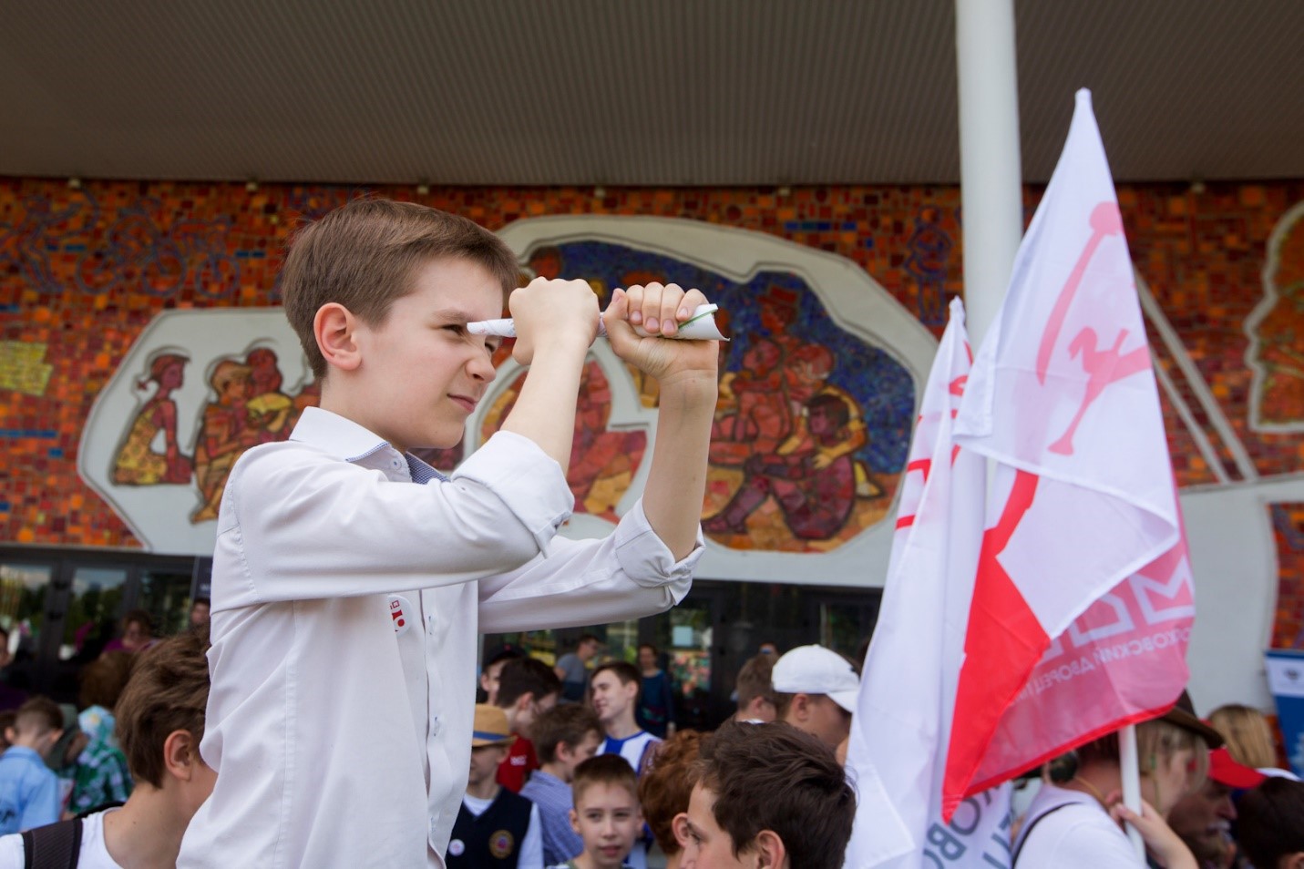 Московские школьники отметят День защиты детей на Воробьевых горах