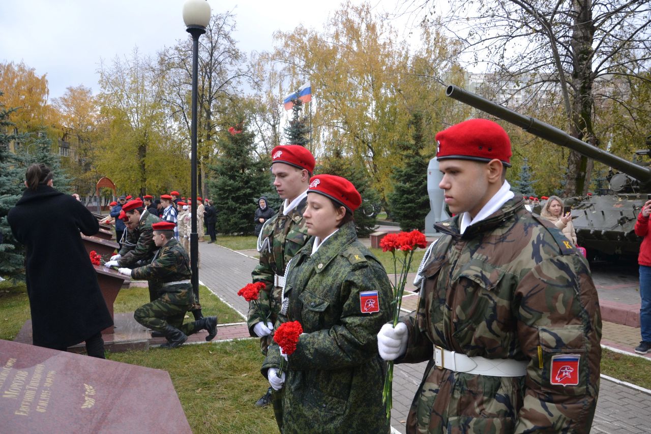 В столице состоялась патриотическая акция юнармейцев колледжей Москвы