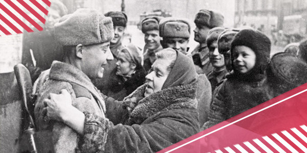 Поздравление с 80-летием снятия блокады Ленинграда
